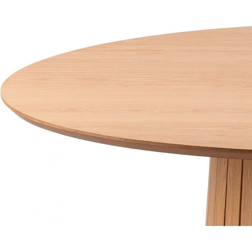 Stół okrągły Actona Christo 120cm dąb - Elegancki design