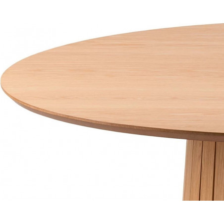 Stół okrągły Actona Christo 120cm dąb - Elegancki design