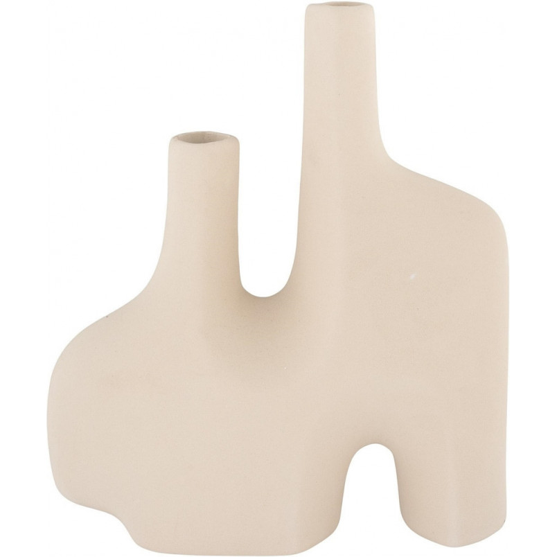 Wazon ceramiczny boho Intesi Sand beżowy | Elegancki dodatek
