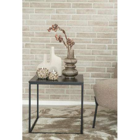 Wazon ceramiczny boho Intesi Sand beżowy | Elegancki dodatek