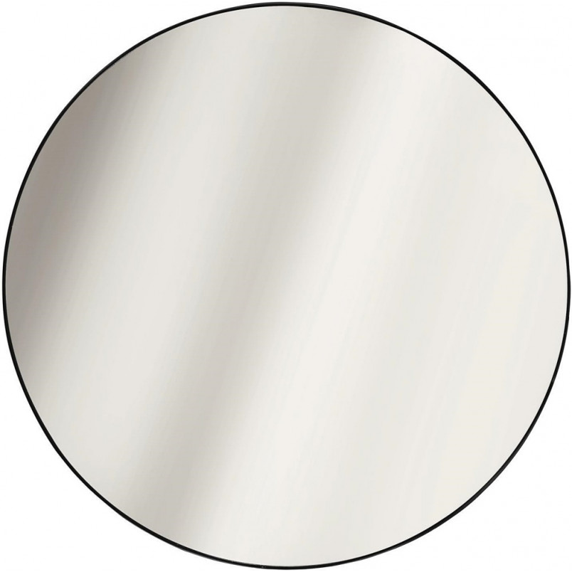 Lustro Okrągłe Navira 55cm Czarny | Intesi - Elegancki Design