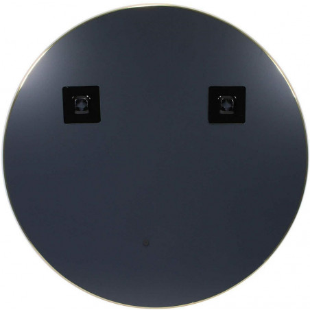Lustro Okrągłe Navira 55cm Czarny | Intesi - Elegancki Design