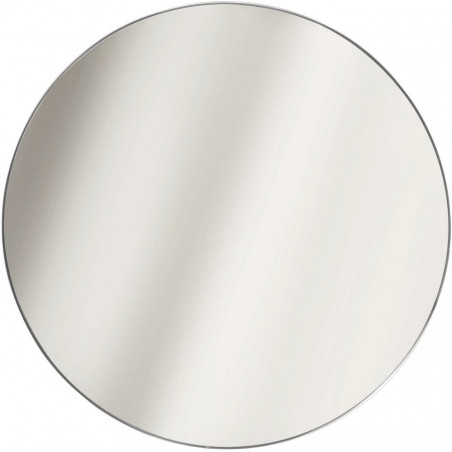 Lustro okrągłe Navira 55cm srebrne Intesi - Elegancki dodatek