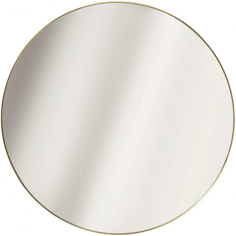 Lustro okrągłe Navira 55cm złote Intesi - Elegancki dodatek