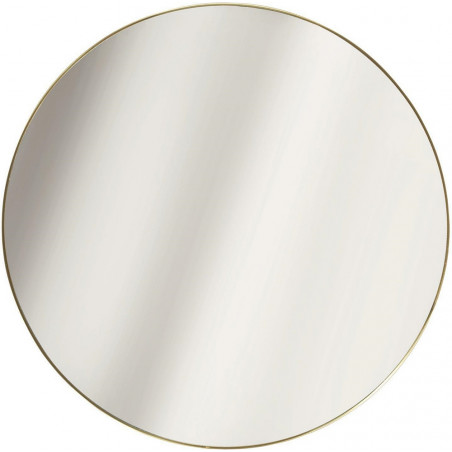 Lustro okrągłe Navira 55cm złote Intesi - Elegancki dodatek