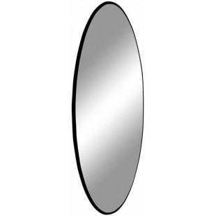 Lustro Okrągłe Jersey 60cm Czarny Intesi - Stylowy Dodatek