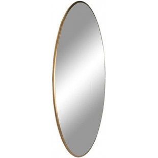 Lustro okrągłe Jersey 40cm złote Intesi - Elegancki dodatek