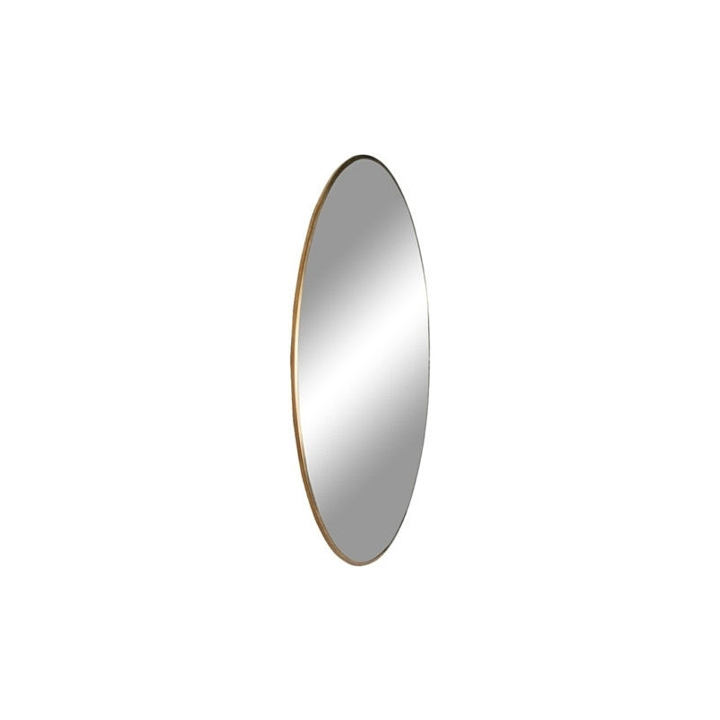 Lustro okrągłe Jersey 40cm złote Intesi - Elegancki dodatek