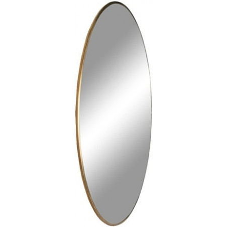 Lustro okrągłe Jersey 40cm złote Intesi - Elegancki dodatek