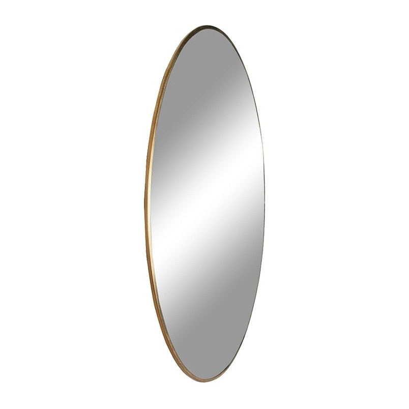Lustro okrągłe Jersey 60cm złote Intesi - Elegancki Dodatek