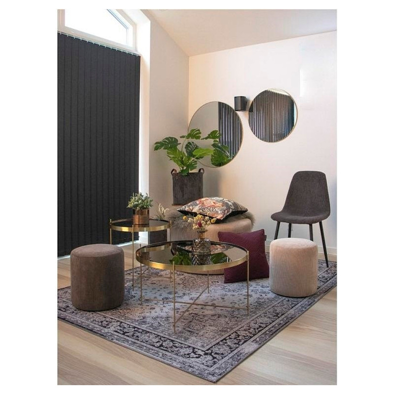 Lustro Jersey 80cm Złote - Intesi | Elegancki Design