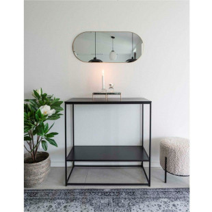 Lustro owalne Jersey 80x35cm złote Intesi - Elegancki dodatek