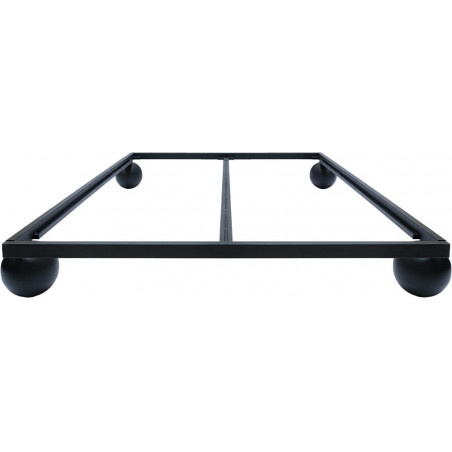 Łóżko metalowe designerskie Object089 220x200 czarne NG Design