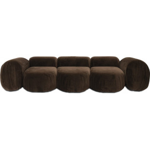 Sofa modułowa Object085 | Brązowa | NG Design - Komfort i Styl