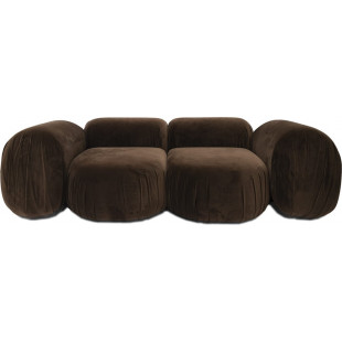 Sofa modułowa Object085 | NG Design - Brązowa, 220cm