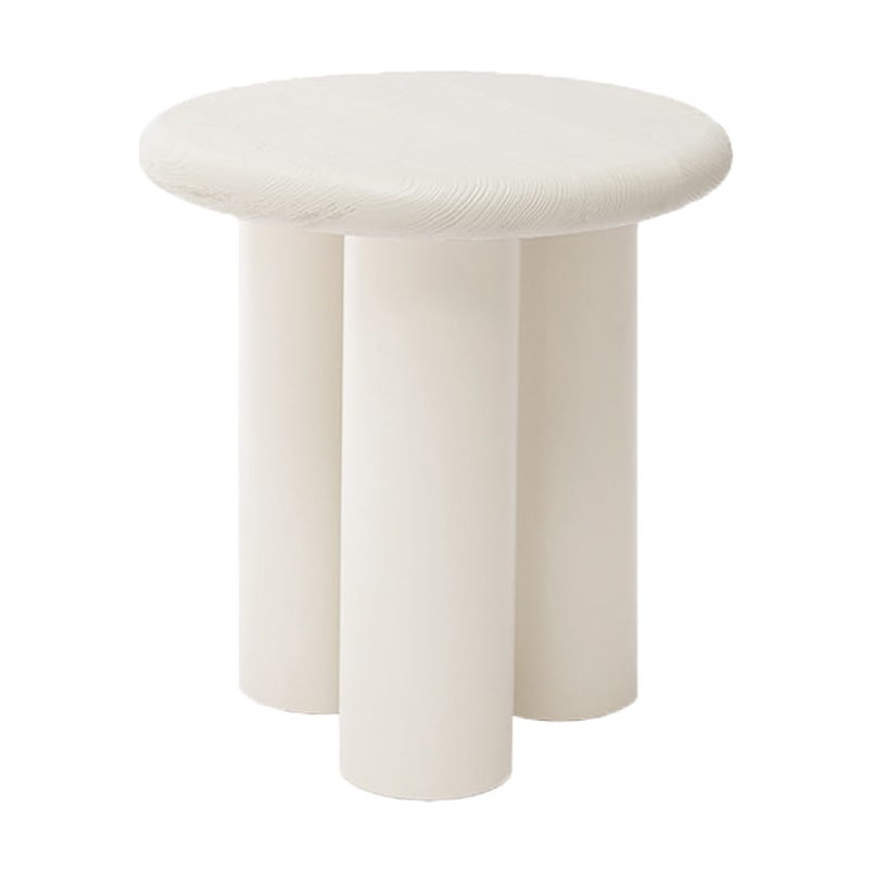 Stolik boczny dębowy Object062 40cm ecru - NG Design