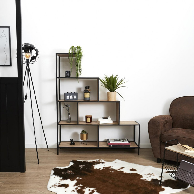 Regał loft Edison 120x30cm | Intesi - Stylowe przechowywanie