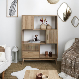 Regał Klaus 110x35cm Intesi - Naturalny design i funkcjonalność