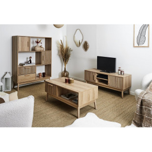 Regał Klaus 110x35cm Intesi - Naturalny design i funkcjonalność