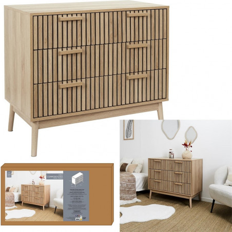 Komoda Klaus 90x49cm Intesi - Naturalny Design | Sklep z Meblami