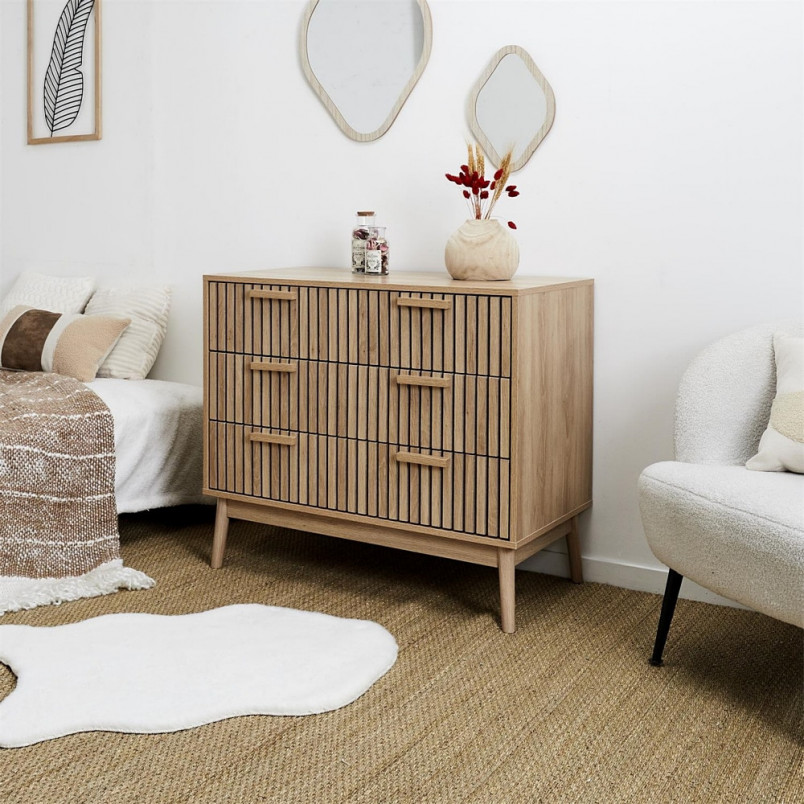 Komoda Klaus 90x49cm Intesi - Naturalny Design | Sklep z Meblami