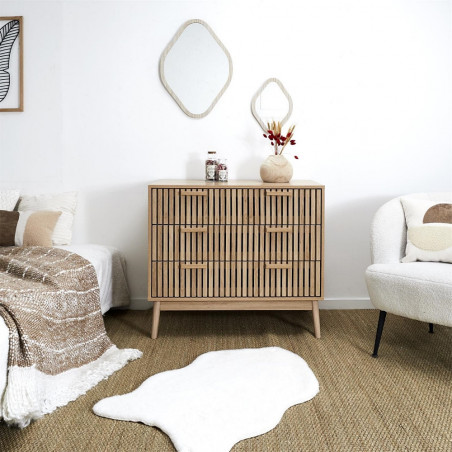 Komoda Klaus 90x49cm Intesi - Naturalny Design | Sklep z Meblami