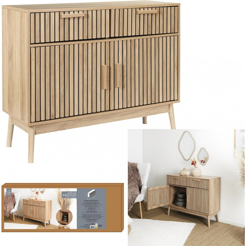 Komoda Klaus 100x35cm - Naturalny Design Intesi | Komody