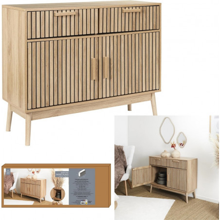 Komoda Klaus 100x35cm - Naturalny Design Intesi | Komody