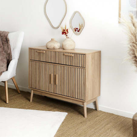 Komoda Klaus 100x35cm - Naturalny Design Intesi | Komody
