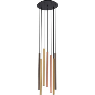 Lampa wiszące tuby Laser VII 30cm multikolor Nowodvorski
