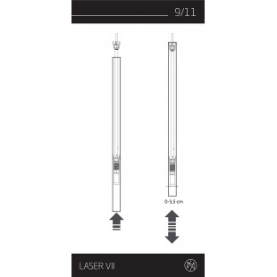 Lampa wisząca Laser VII multikolor | Nowodvorski - Kup online!