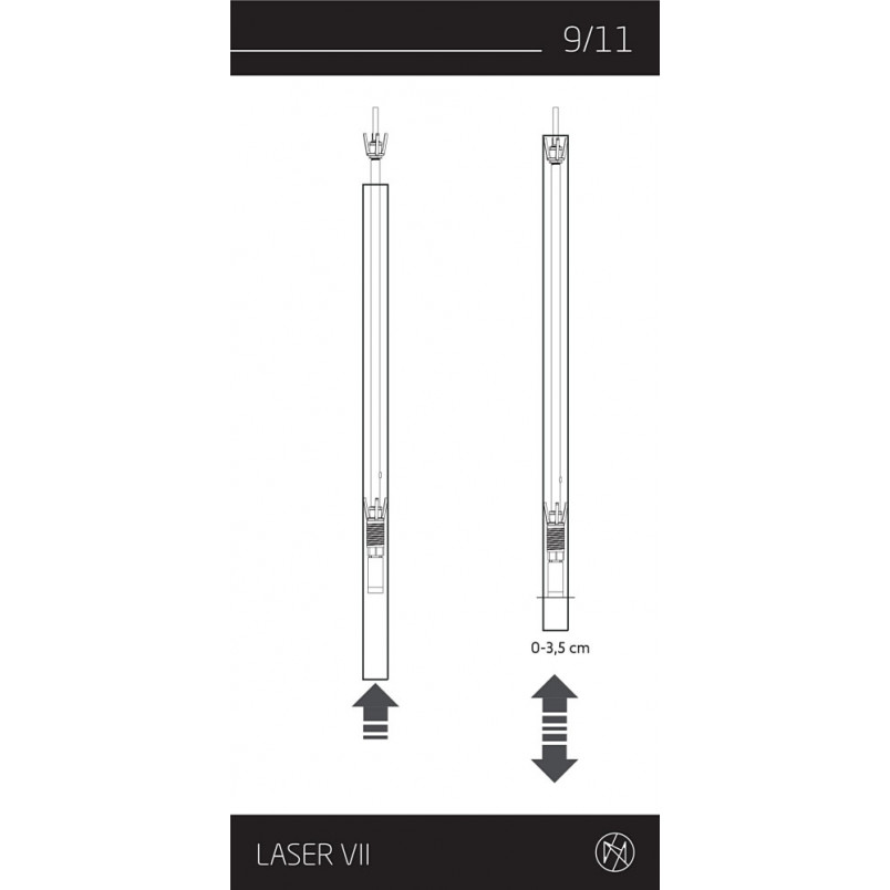 Lampa wisząca Laser VII multikolor | Nowodvorski - Kup online!