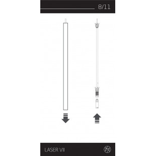 Lampa wisząca Laser VII multikolor | Nowodvorski - Kup online!