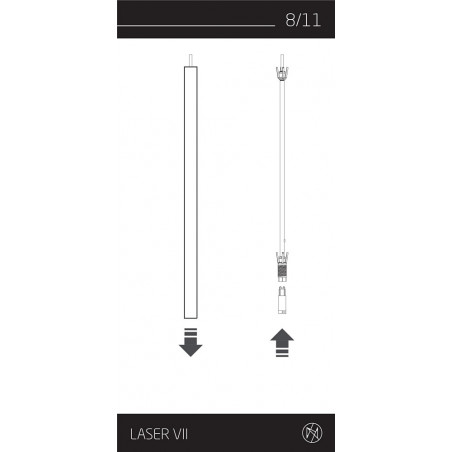 Lampa wisząca Laser VII multikolor | Nowodvorski - Kup online!