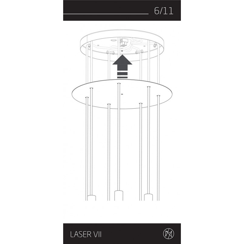 Lampa wisząca Laser VII multikolor | Nowodvorski - Kup online!