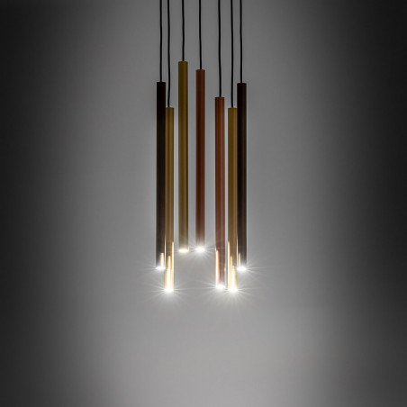 Lampa wisząca Laser VII multikolor | Nowodvorski - Kup online!