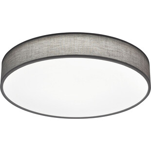 Plafon okrągły z abażurem Lugano 60 LED Popielaty marki Trio