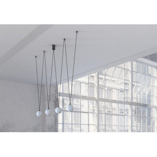 Lampa Wisząca Sling | 4 Szklane Kule | Nowodvorski