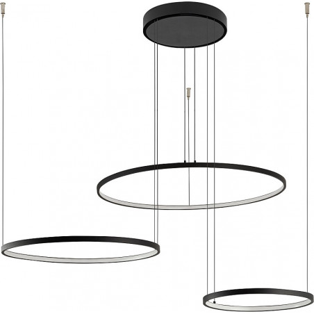 Lampa wisząca Circolo Horizontal III LED | Nowodvorski