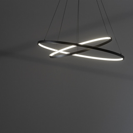 Lampa wisząca Circolo Horizontal II LED - Nowoczesny design, Nowodvorski