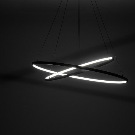 Lampa wisząca Circolo Horizontal II LED - Nowoczesny design, Nowodvorski