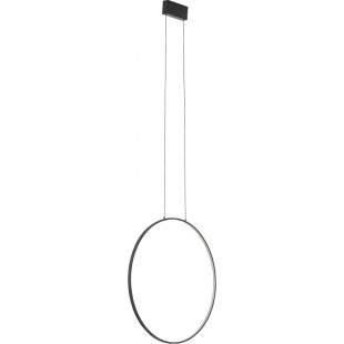 Lampa wisząca Circolo LED czarna | Nowodvorski - Nowoczesne oświetlenie
