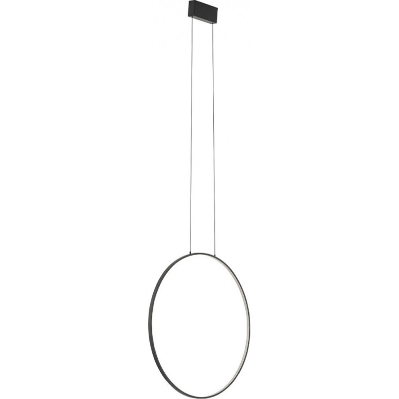 Lampa wisząca Circolo LED czarna | Nowodvorski - Nowoczesne oświetlenie