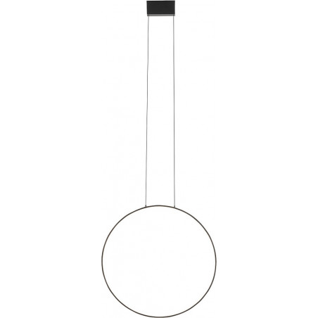Lampa wisząca Circolo LED czarna | Nowodvorski - Nowoczesne oświetlenie