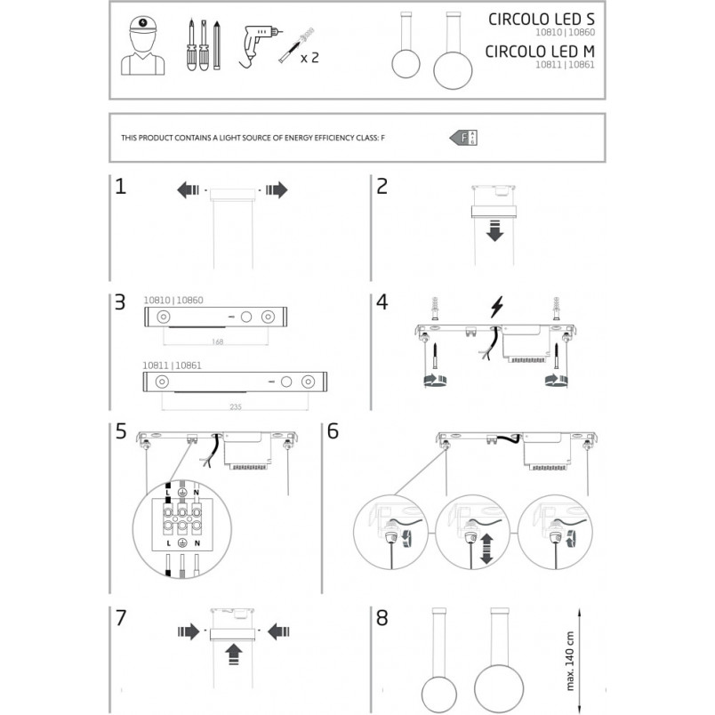 Lampa wisząca Circolo LED - Nowoczesny design | Nowodvorski