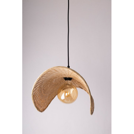 Lampa wisząca rattanowa boho Kosh 60cm | MaxLight