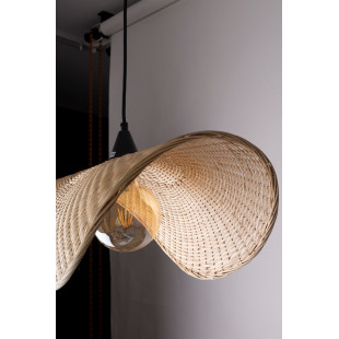 Lampa wisząca rattanowa boho Kosh 60cm | MaxLight