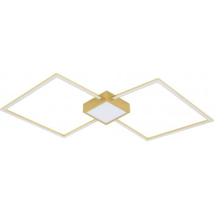 Plafon nowoczesny / glamour Hex LED 100x56,5cm złoty Zumaline