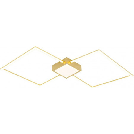 Plafon LED Złoty Glamour Hex 100x56,5cm - ZumaLine
