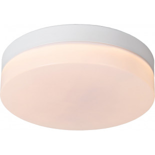 Plafon łazienkowy z czujnikiem ruchu Biskit LED 23cm 2700K IP44 biały Lucide